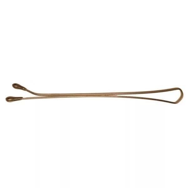 Harizma Professional Аксессуары h10539-04B Невидимки 70 мм прямые коричневые Невидимки 70 мм прямые коричневые 250 г