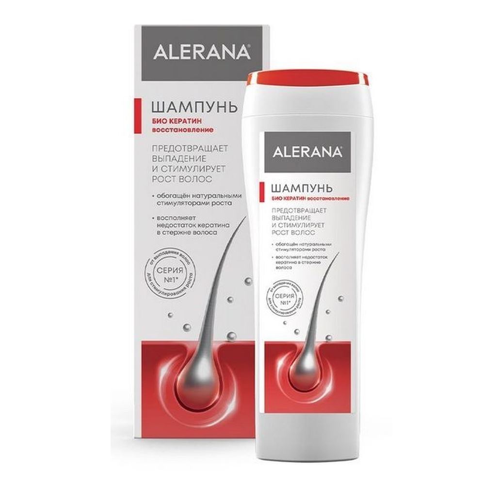 Alerana Профилактика выпадения волос Шампунь Био кератин восстановление Алерана Шампунь Био кератин восстановление