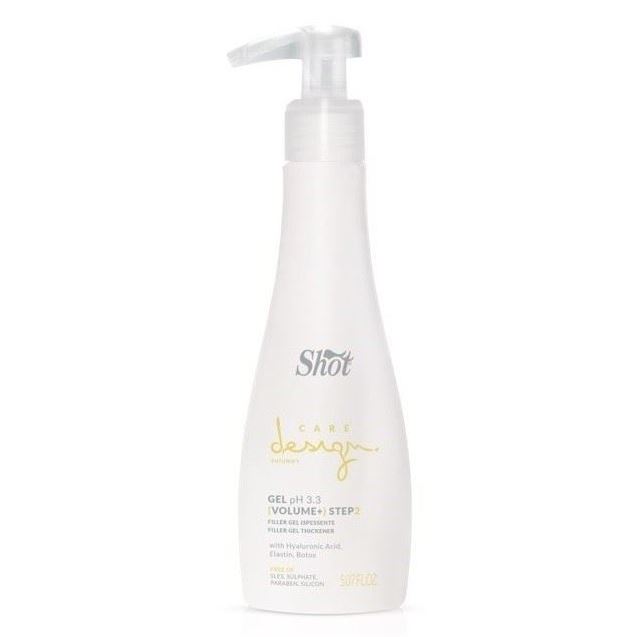 Shot Care&Glamour Care Design Volume Gel pH 3.3 Filler Гель-филлер уплотняющий структуру волос