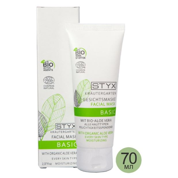 STYX Cерия "Травяной сад" Крем-маска БИО "Алоэ Вера" BIO-Aloe Vera