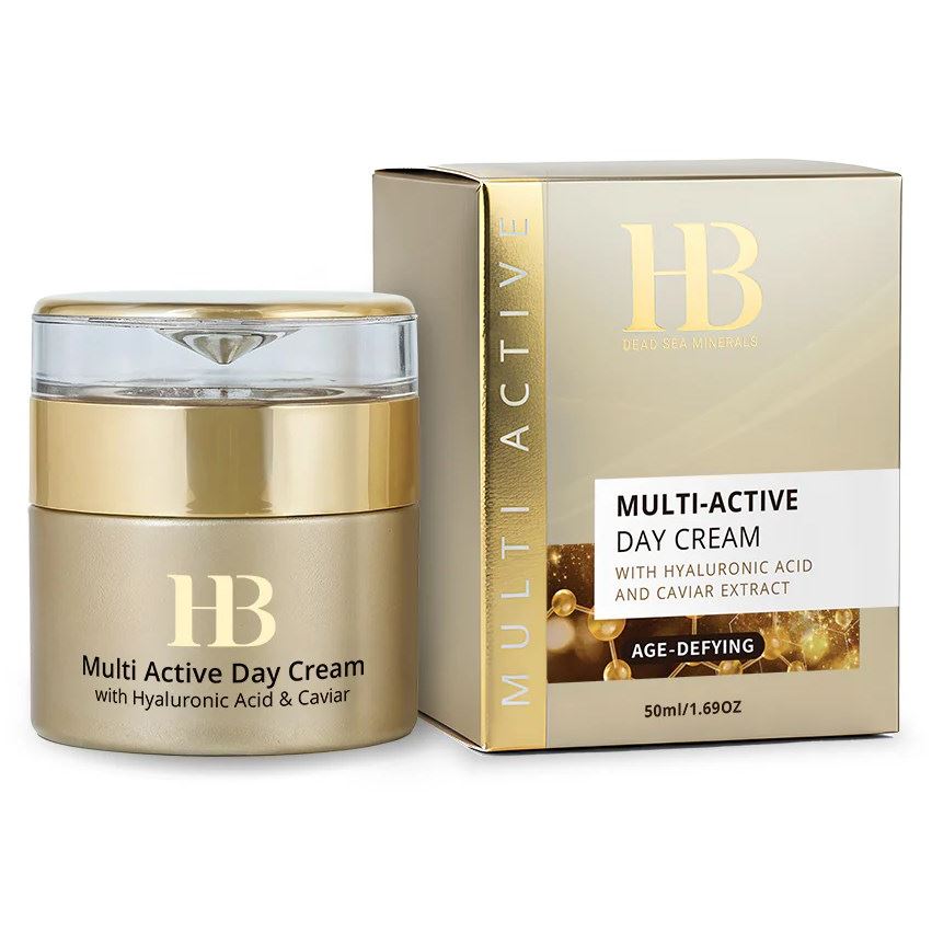 Health & Beauty Face Care Multi Active Day Cream With Hyaluronic Acid & Caviar  Мультиактивный дневной крем с гиалуроновой кислотой и экстрактом черной икры
