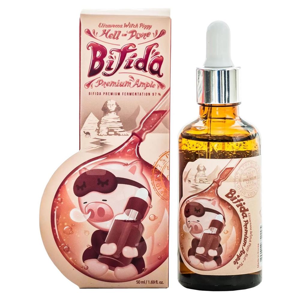 Elizavecca Milky Piggy Hell-Pore Bifida Premium 97% Омолаживающая сыворотка для лица ампульная 97%
