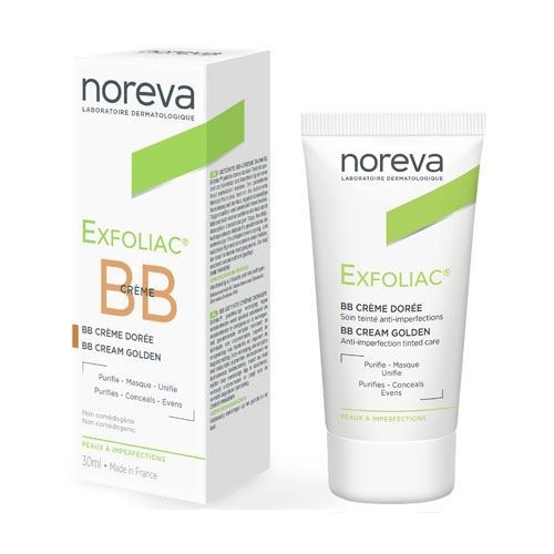 Noreva Exfoliac Exfoliac Golden BB Cream Эксфолиак Тональный уход для проблемной кожи, золотистый