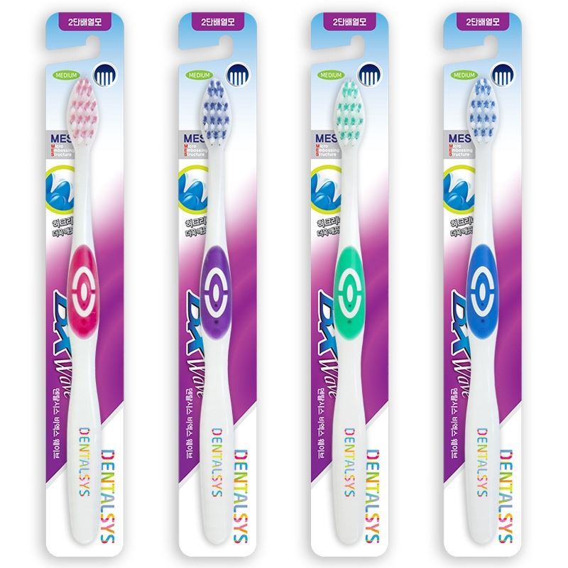 KeraSys Dental Clinic  Dentalsys BW Wave Зубная щетка Классик средняя жесткость