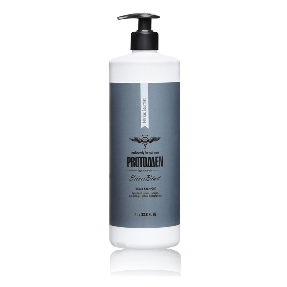 Protokeratin Protomen SilverBlast Shampo Шампунь для седых и светлых волос