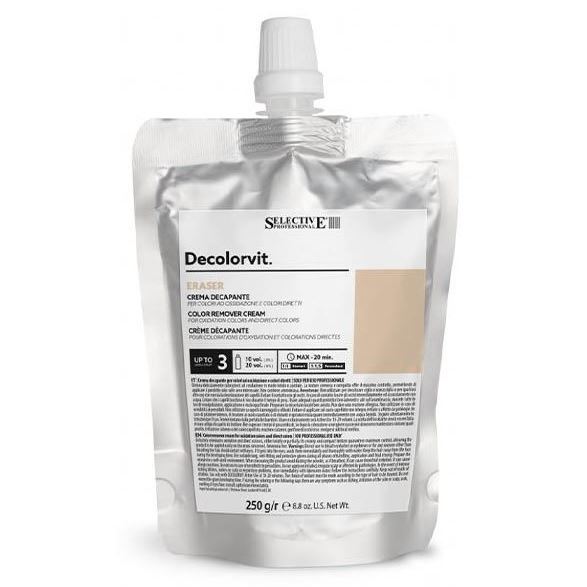 Selective Professional Decolorvit System Decolorvit Eraser Крем декапирующий для снятия окисляющих красителей и красок прямого действия