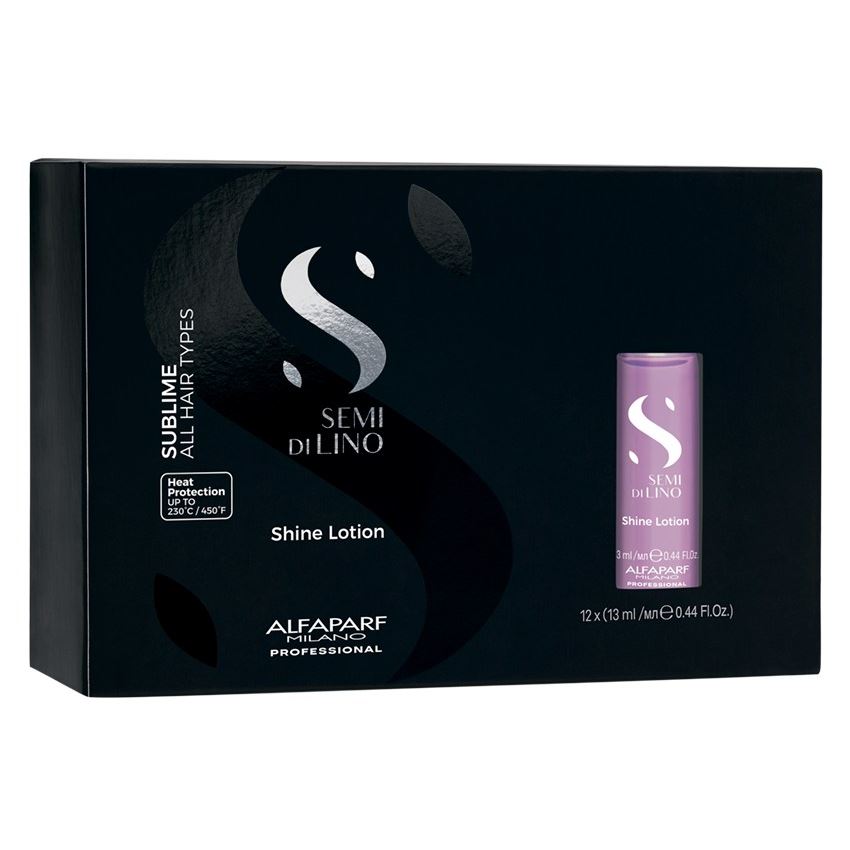 Alfaparf Milano Semi Di Lino Sublime Shine Lotion Лосьон для всех типов волос, придающий блеск