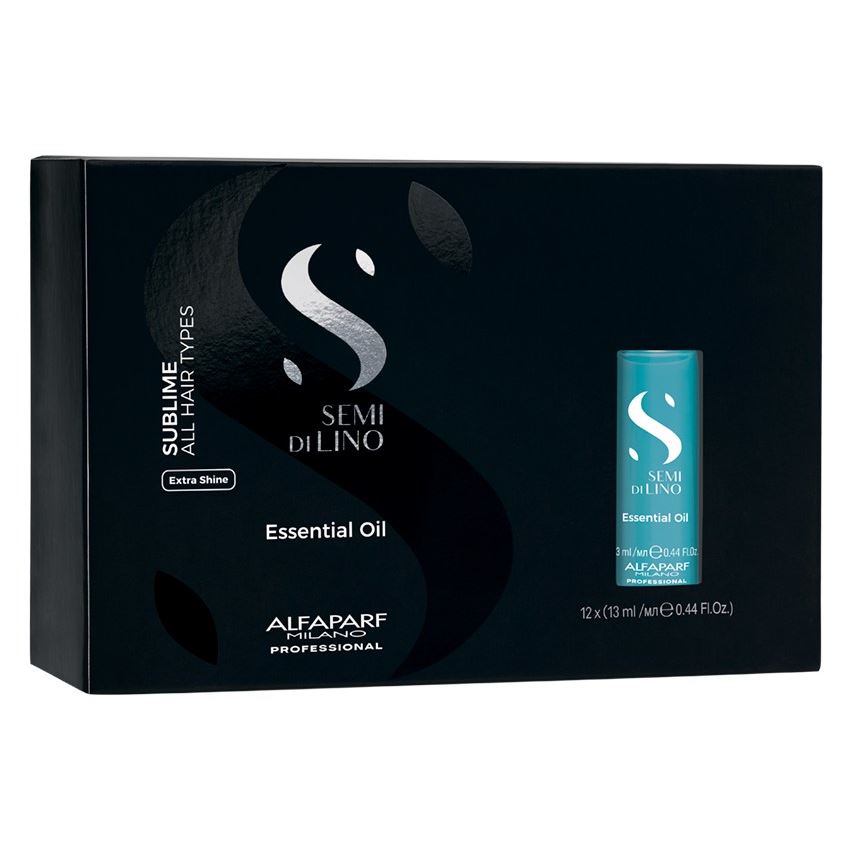 Alfaparf Milano Semi Di Lino Sublime Essential Oil Масло увлажняющее для всех типов волос 