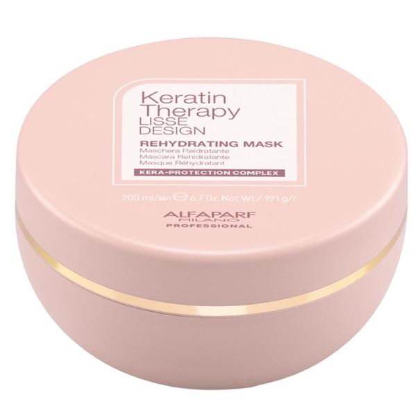 Alfaparf Milano Lisse Design Kerarin Therapy  Rehydrating Mask Кератиновая увлажняющая маска для волос