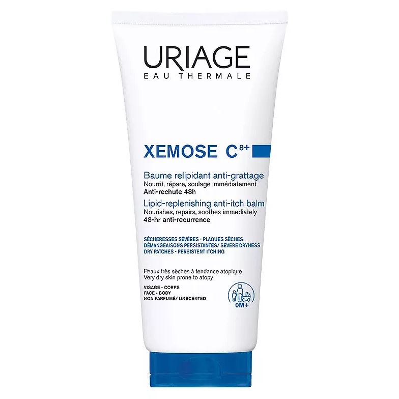 Uriage Xemose Xemose C8+ Lipid-Replenishing Anti-itch Balm Успокаивающий липидовосстанавливающий бальзам с керамидами