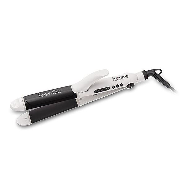 Harizma Professional Щипцы и плойки для волос h10319 LED Two-in-One Щипцы для выпрямления и создания локонов  Щипцы для выпрямления и создания локонов 