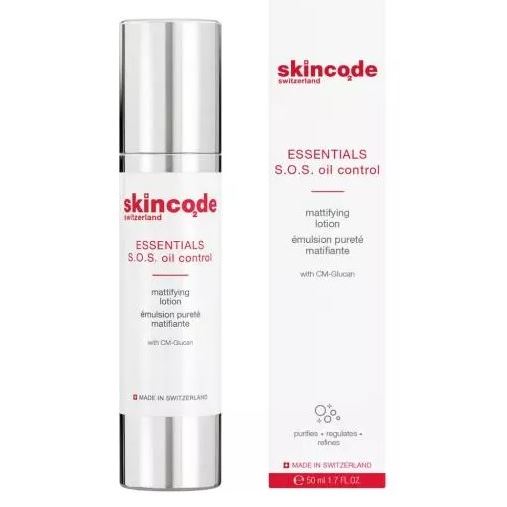 Skincode Face and Body Care  SOS Oil Control Mattifying Lotion Лосьон матирующий для жирной кожи