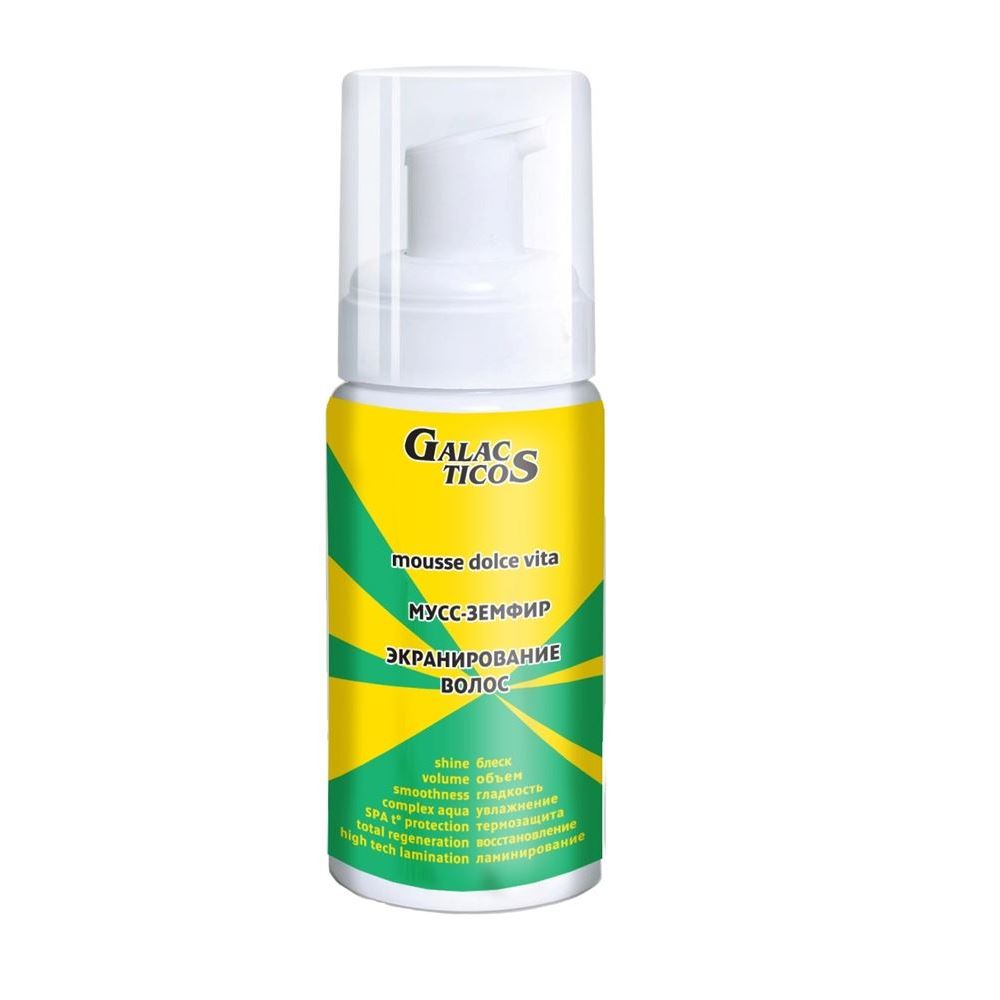 Galacticos Styling Mousse Screening Hair - Dolce Vita Мусс-земфир экранирование волос