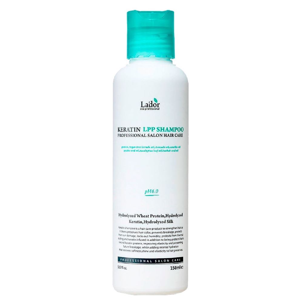 La'dor  Hair Care Keratin LPP Shampoo  Бессульфатный шампунь для волос кератиновый