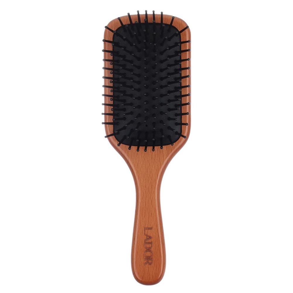 La'dor  Hair Care Middle Wooden Paddle Brush Расческа средняя