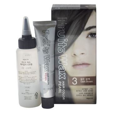 Welcos Hair Care Fruits Wax Pearl Hair Color Краска для волос на фруктовой основе