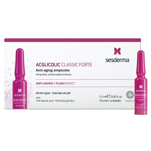 Sesderma Acglicolic Acglicolic Classic Forte Ampoules Средство в ампулах форте с гликолевой кислотой