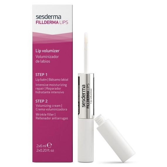 Sesderma Fillderma Fillderma Lips Lip Volumizer Система для увеличения объема губ - бальзам и крем-активатор