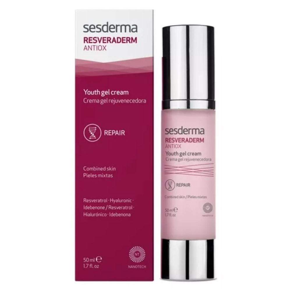 Sesderma Resveraderm  Resveraderm Antiox Youth Gel Cream Крем омолаживающий концентрированный Youth Gel Cream