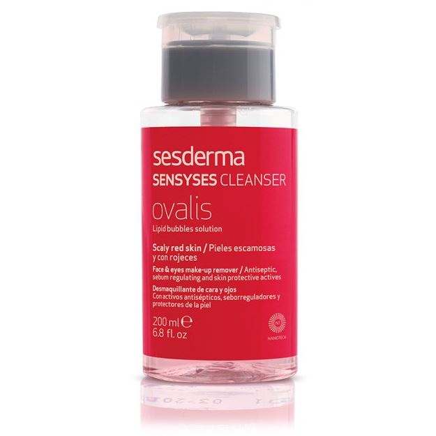 Sesderma Sensyses Sensyses Cleanser Ovalis Лосьон липосомальный для снятия макияжа для кожи склонной к покраснениям и шелушению