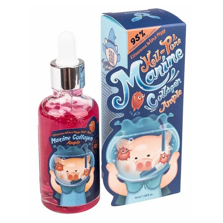 Elizavecca Milky Piggy Hell-Pore Marine Collagen Ample Сыворотка для лица с морским коллагеном 