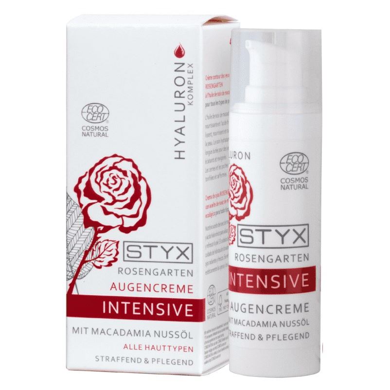 STYX Cерия "Розовый сад" Крем для век с макадамией "Розовый сад Интенсив" Крем для век с макадамией