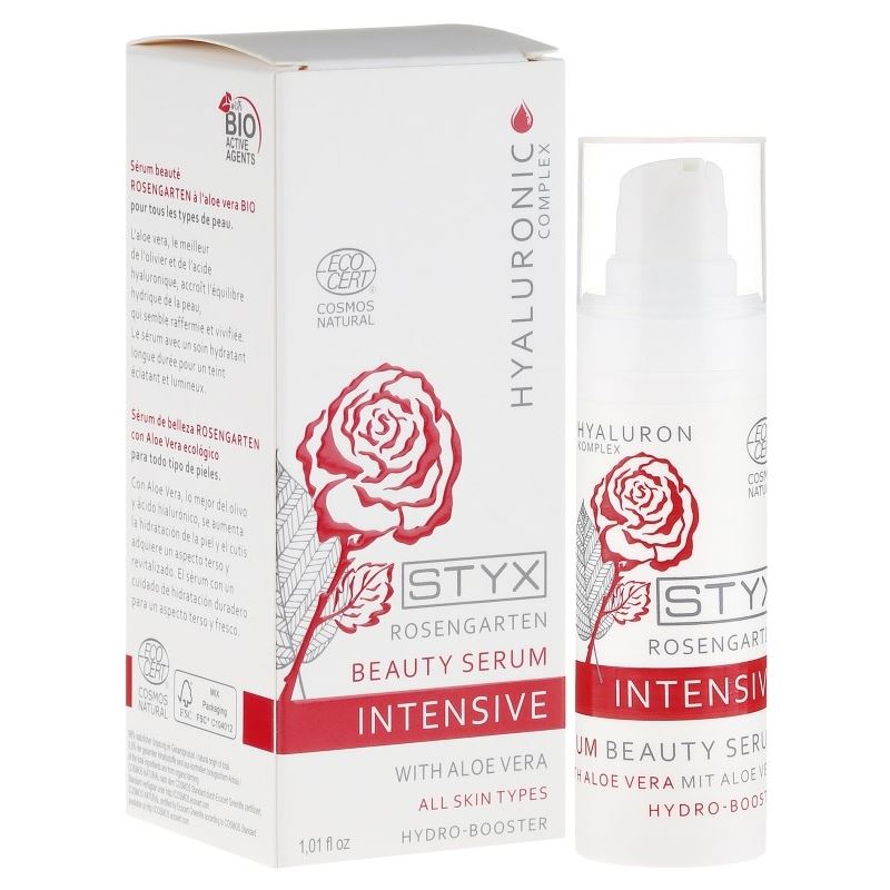 STYX Cерия "Розовый сад" Лифтинг-сыворотка с алоэ вера "Розовый сад Интенсив" Лифтинг-сыворотка с алоэ вера