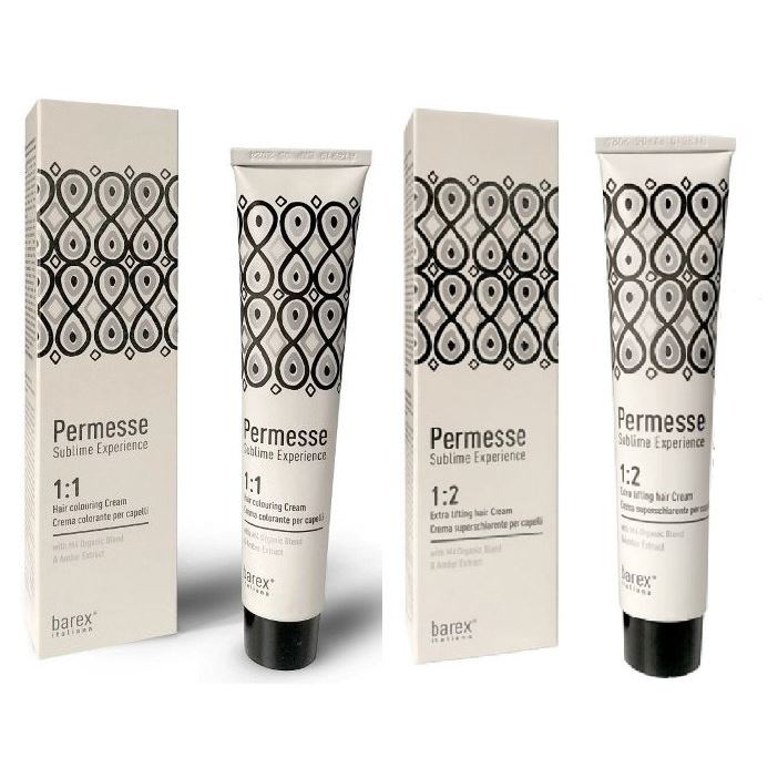 Barex Coloring Hair Крем-краска с микропигментами PERMESSE Hair Colouring Cream 1:1