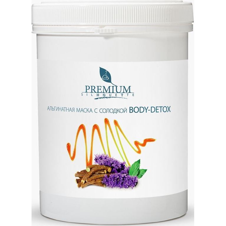 Premium Silhouette Альгинатная маска с солодкой Body-Detox Альгинатная маска с солодкой