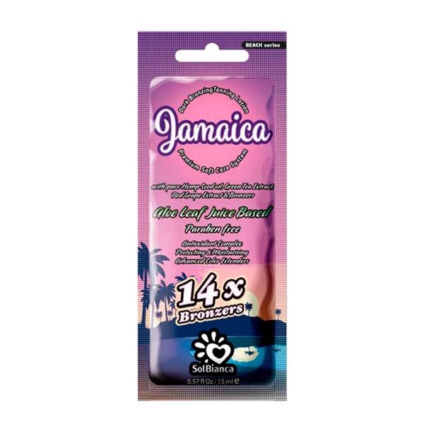 SolBianca Серия Classic Jamaica  Крем для загара в солярии с маслом конопли, экстрактом зеленого чая и винограда