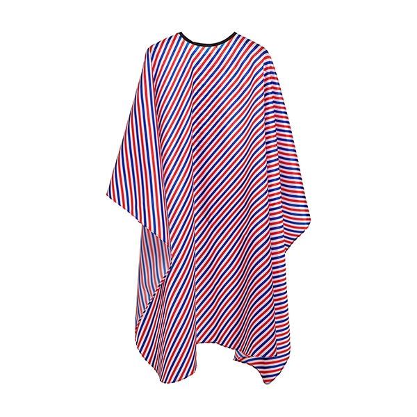 Harizma Professional Аксессуары h10872B Накидка парикмахерская 140х160 см диагональные полосы Накидка парикмахерская 140х160см диагональные полосы