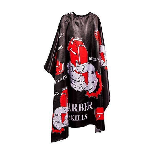 Harizma Professional Аксессуары h10874B Накидка парикмахерская 140х160 см Barber Skills Накидка парикмахерская 140х160см Barber Skills