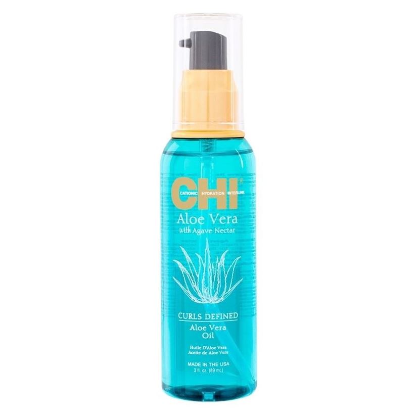CHI Aloe Vera Curl Defined Aloe Vera Oil  with Agava Nectar Масло Алоэ Вера