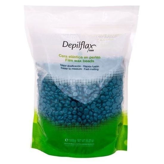 Depilflax Waxes Blue Film Wax Синий пленочный воск в гранулах 