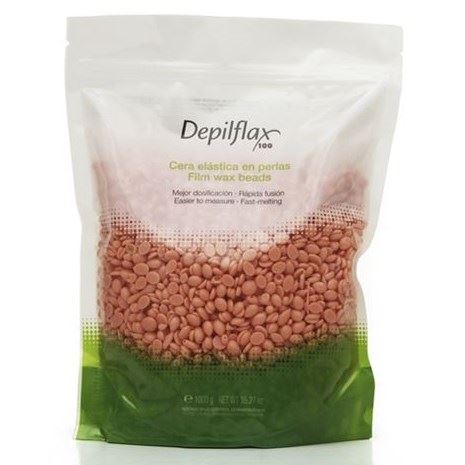 Depilflax Waxes Pink Film Wax Розовый пленочный воск в гранулах 