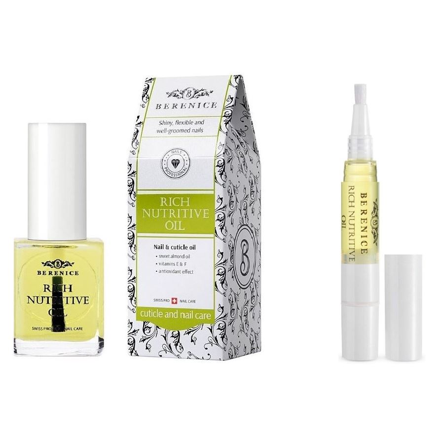 Berenice Nail Care Rich Nutritive Oil Масло для ногтей и кутикулы питание и увлажнение