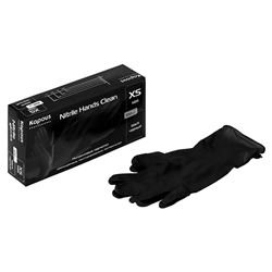 Nitrile Hands Clean Black