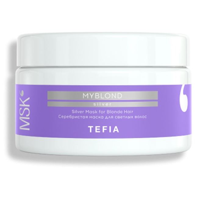Tefia Treats By Nature Myblond Silver Mask for Blonde Hair Серебристая маска для светлых волос