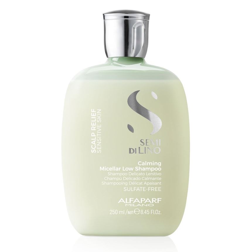 Alfaparf Milano Semi Di Lino Scalp Calming Micellar Low Shampoo Шампунь успокаивающий