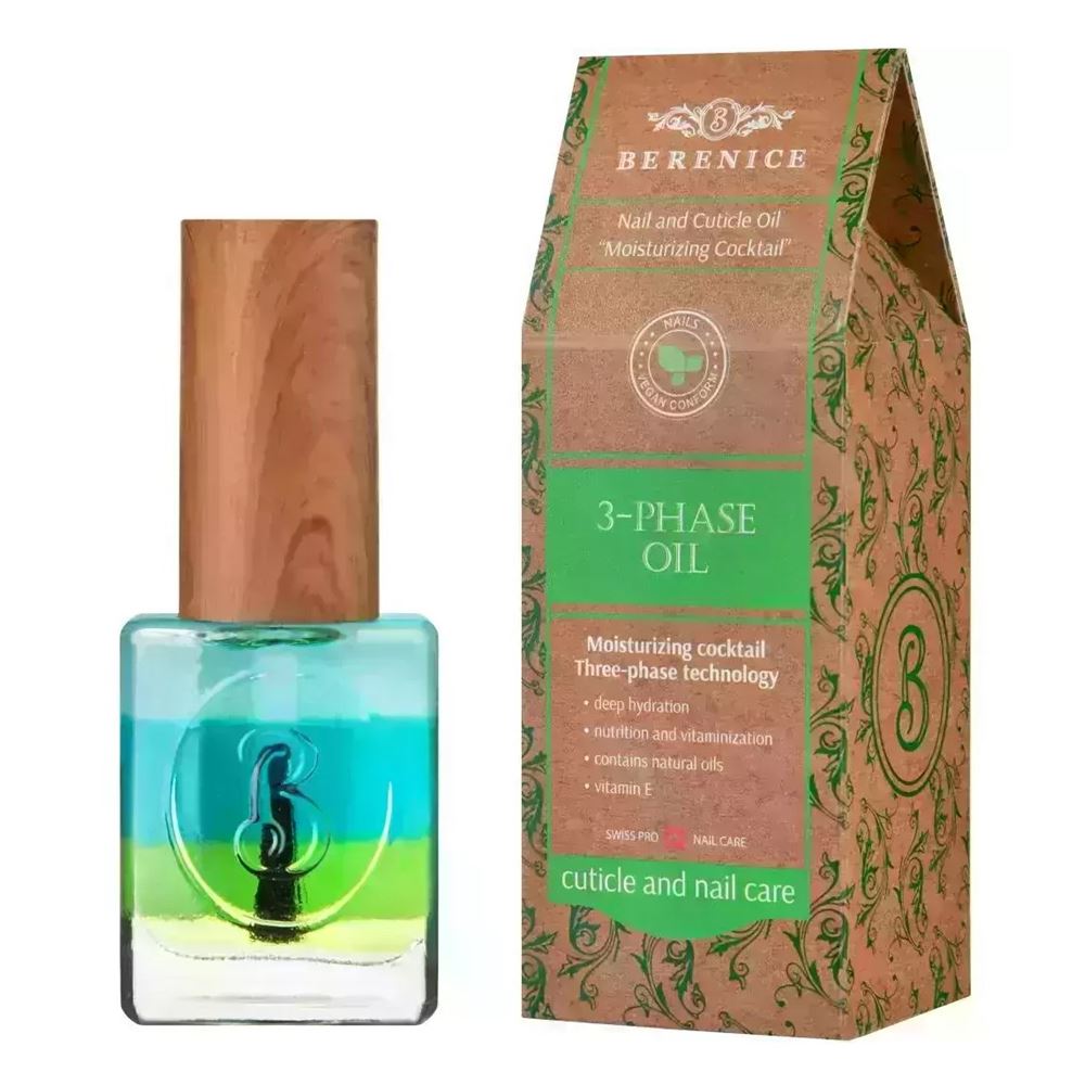 Berenice Nail Care 3-Phase Oil  Трёхфазное масло для ногтей и кутикулы