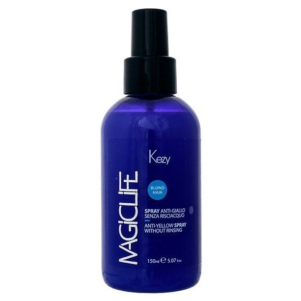KEZY Magic Life Blond Hair Anti-yellow Spray Without Rinsing Спрей против желтизны несмываемый с протеинами