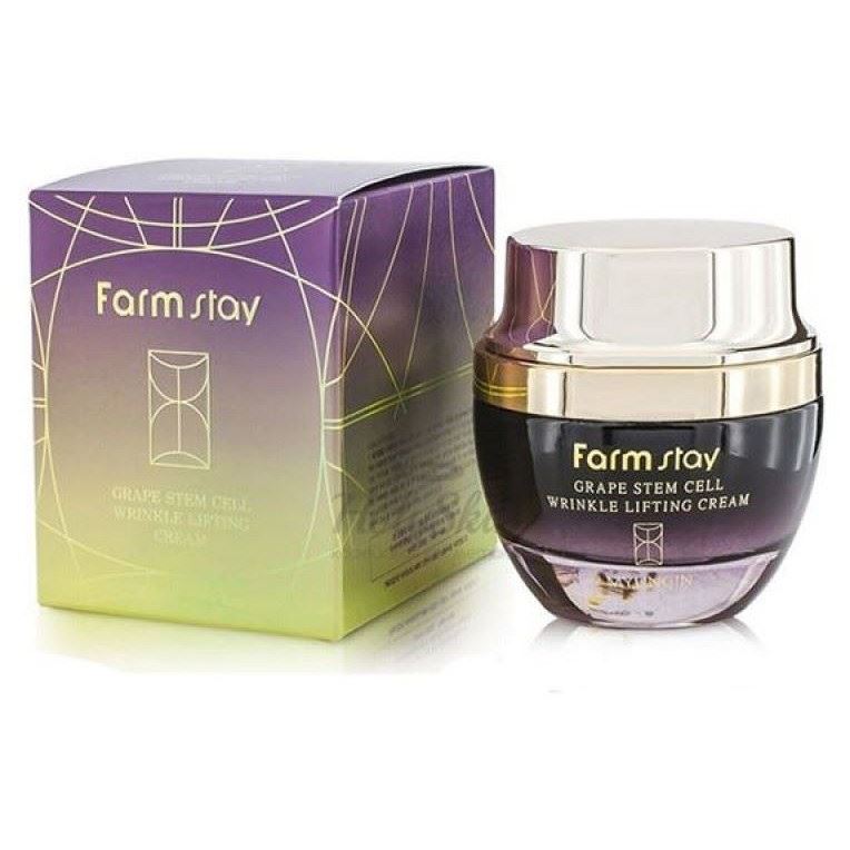 FarmStay Skin Care Grape Stem Cell Wrinkle Lifting Cream Крем с лифтинг-эффектом фитостволовыми клетками винограда
