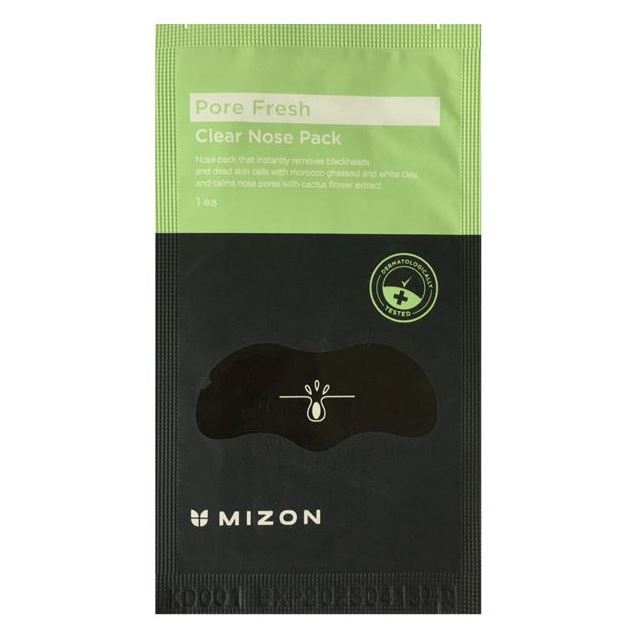 Mizon Pore Pore Fresh Clear Nose Pack Очищающие патчи для носа 