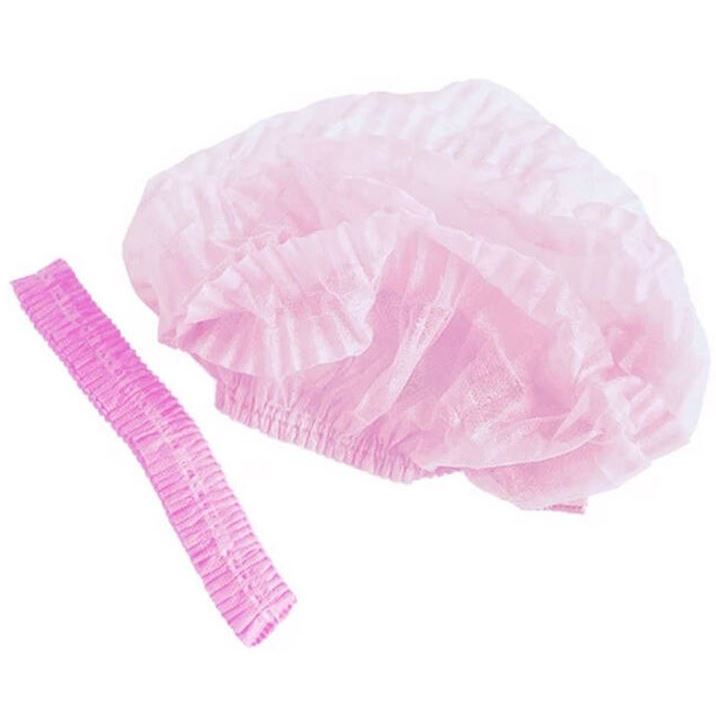 Benovy Accessories Шапочка "Шарлотта" розовая Шапочка одноразовая, одинарная резинка, цвет розовый