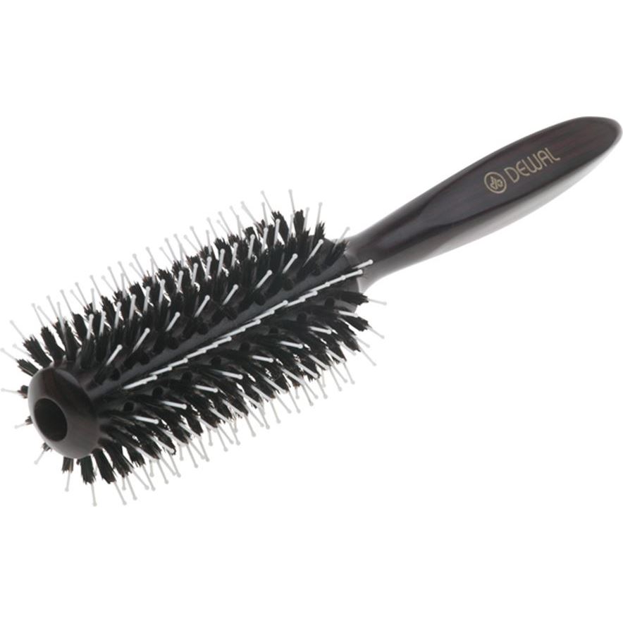 Dewal Professional Брашинги, щетки, расчески BR2060 Брашинг серии "Деревянная" 28/62 мм  Брашинг дерево, натуральная щетина + пластиковые штифты, диаметр 28/62 мм