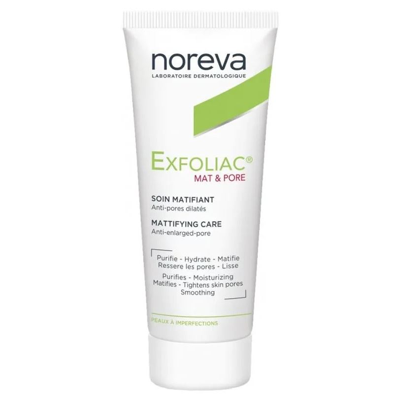 Noreva Exfoliac Mat & Pore Матирующий и поросуживающий крем Matifing Care 