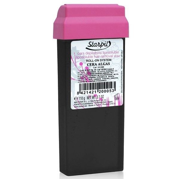 Starpil Waxes Paraffins Воск в картридже Cera Algas для мужчин Воск в картридже Теплый жирорастворимый воск Водоросли (для мужчин) 