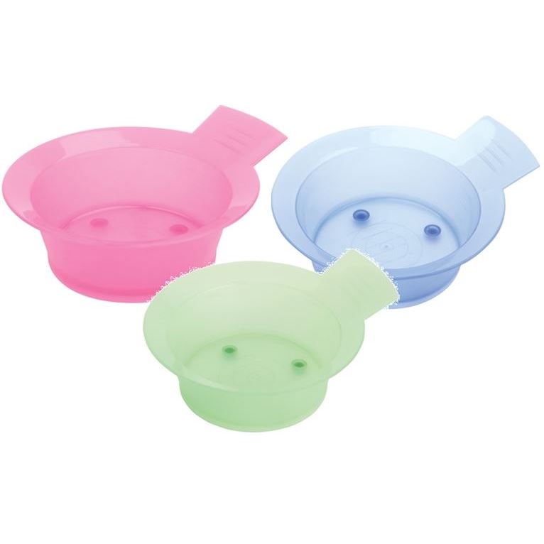 Dewal Professional Аксессуары для окрашивания и стрижки волос JPP052 Чаша для окрашивания круглая 300 мл Чаша для окрашивания круглая с ручкой, резинка на дне, объем 300 мл