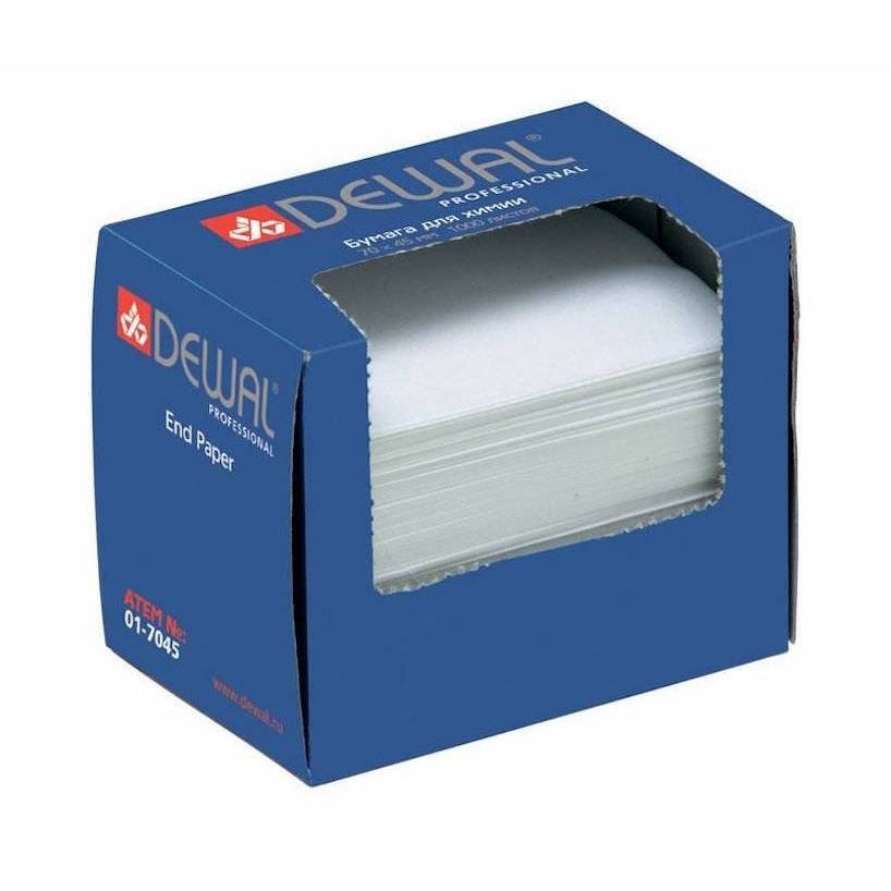 Dewal Professional Аксессуары для окрашивания и стрижки волос 01-7045 Бумага для химии 70 х 45 мм Бумага для химии 70 х 45 мм