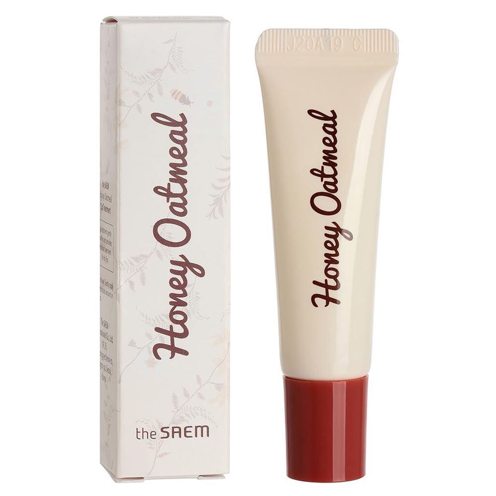 The Saem Face Care Honey Oatmeal Lip Treatment Бальзам для губ медовый ухаживающий